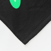 Nice Naughty Left Unsupervised Shirt Funny Christm Fleece Deken (Hoek)