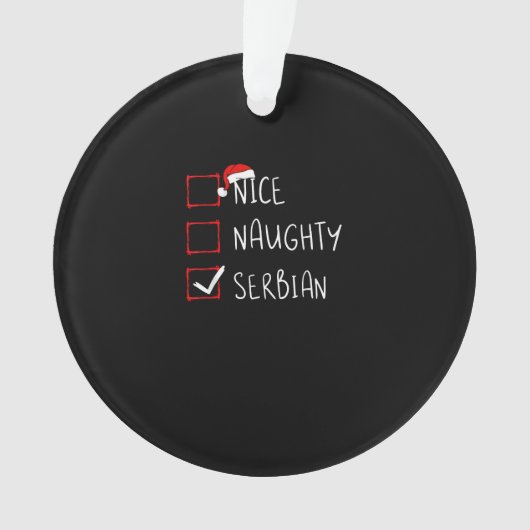 Nice Naughty Serbian Christmas Heritage (devant)