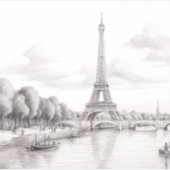 Nice Paris Frankrijk Sticker (Voorkant)