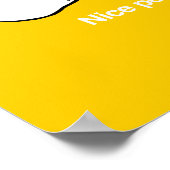 NICE PEAR - WHITE -.png Poster (Hoek)