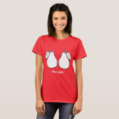 NICE PEAR - WHITE -.png T-shirt (Voorkant volledig)
