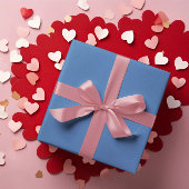 Nice Sky - Blauw inpakpapier vellen