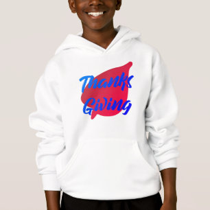 Nice Texte Thanksgiving Typographie sur Sweat - sh