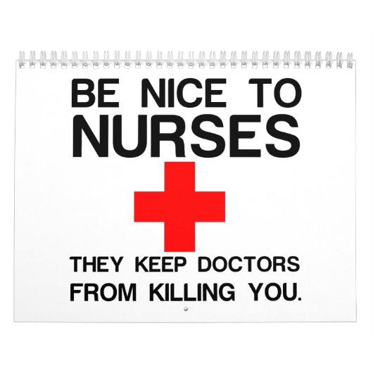 NICE TO NURSES KALENDER (Hoes)