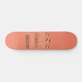 NICE TOTIL PROBEERT NAUGHTY grappig kerstcadeau Skateboard (Horizontaal)