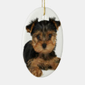 Nice yorkie keramisch ornament (Rechts)
