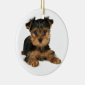 Nice yorkie keramisch ornament (Rechts)