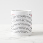 Nicene Creed Jumbo Mug 20oz (Devant)