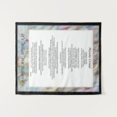 Nicene Creed Tapestry Christelijk Credo Decor Wandkleed (Voorkant (horizontaal))