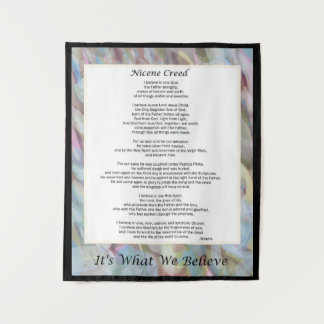 Nicene Creed Tapestry Christelijk Credo Decor Wandkleed
