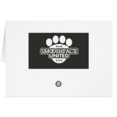 Nicest pack-leider ooit - een kaart van de hond (Achterkant Horizontaal)