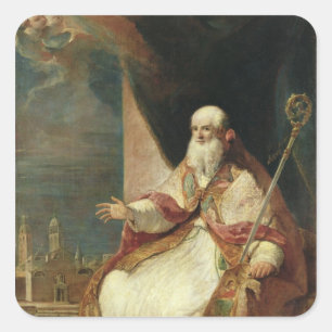 Nicetas Vierkante Sticker