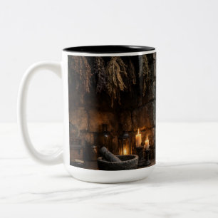 Niche aux herbes de sorcière Mug noir