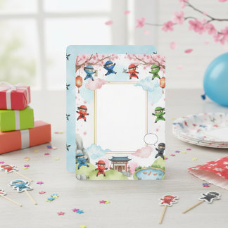 Niche Kids Martial Arts Party Decor Kaart