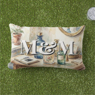 Niche Parfumcollectie, Monogram Watercolor Buitenkussen