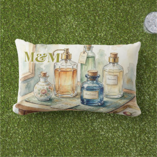 Niche Parfumcollectie, Monogram Watercolor Buitenkussen