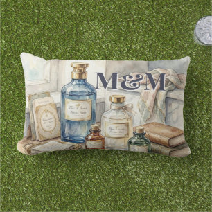Niche Parfumcollectie, Monogram Watercolor Buitenkussen