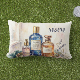 Niche Parfumcollectie, Monogram Watercolor Buitenkussen