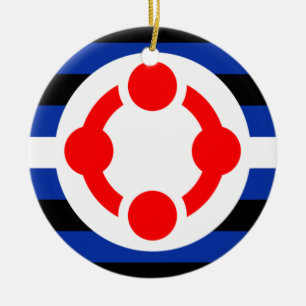 Niche Pride Flag (origineel) Keramisch Ornament