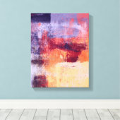 Nichinan Abstract Canvas Afdruk (Insitu (Houten vloer))