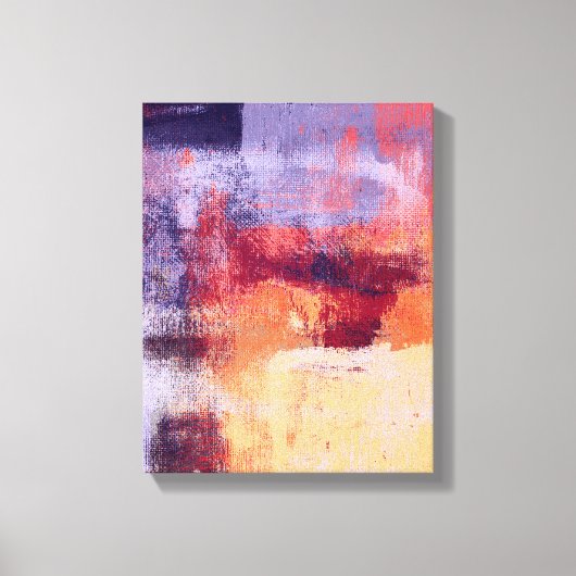 Nichinan Abstract Canvas Afdruk (Voorkant)