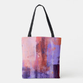 Nichinese Abstracte Canvas tas (Achterkant)