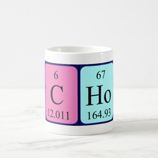 Nichola Periodieke Naam mok (Center)