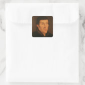 Nicholas Copernicus, c.1776 Vierkante Sticker (Tas)