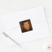 Nicholas Copernicus, c.1776 Vierkante Sticker (Envelop)