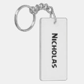 Nicholas Key Ring Sleutelhanger (Voorkant Links)