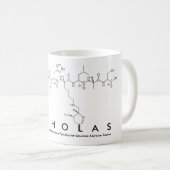 Nicholas peptide nom mug (Devant droit)