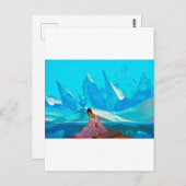 nicholas roerich briefkaart (Voorkant / Achterkant)