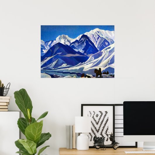 nicholas roerich poster (Thuiskantoor)