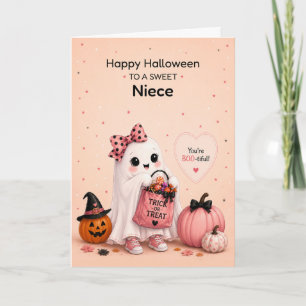 Nicht Halloween Lief Geest Kaart