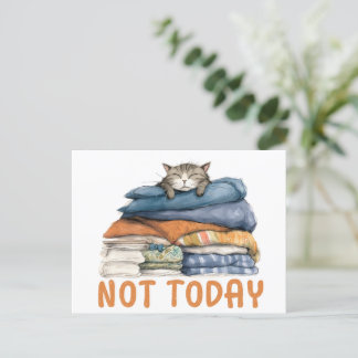 Nicht heute briefkaart