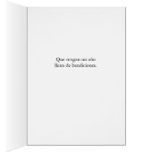 Nicht Kerst Cactus Spaans Feliz Navidad (Binnen (Rechts))