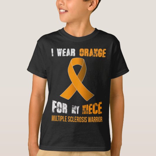 Nicht - Mijn Multiple Sclerosis Warrior T-shirt (Voorkant)