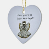 Nichtje, jij bent mijn... keramisch ornament (Links)