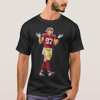Nick Bosa 97 Reactie T-shirt