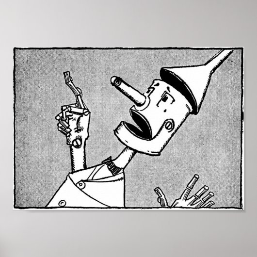 Nick Chopper de Tin Woodman Poster (Voorkant)