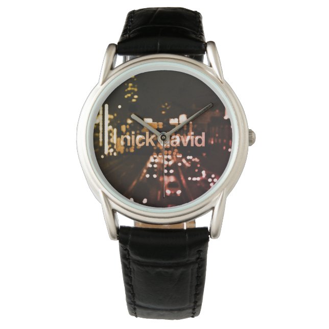 NiCK DAViD - City Lights Watch Horloge (Voorkant)