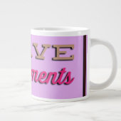 NiCK DAViD - Exigences Jumbo Mug (Droite)