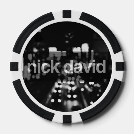 NiCK DAViD - NiCK DAViD Life Poker Chip (Voorkant)