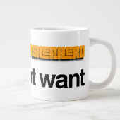 NiCK DAViD - Psalm 23 Orange Mug (Droite)