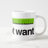 NiCK DAViD - Psaume 23 Green Mug (Droite)