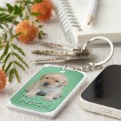 Nick Dog Label Sleutelhanger (Voorkant Rechts)