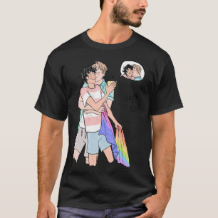 Nick en Charlie Hartstopper blij pride Classic T-shirt