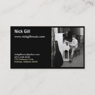 Nick Gill Card Visitekaartje