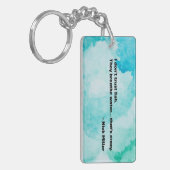 Nick Miller Quote 5/6 Sleutelhanger (Voorkant Links)