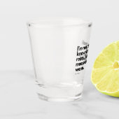 Nick Miller Quote Shot Glas (Links)